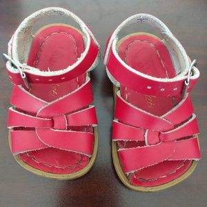 Toddler Red Salt Water Sandals